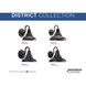 District Outdoor Wall Lantern in Black, Standard Lamping
