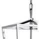 Cage 4 Light 12 inch Polished Nickel Pendant Ceiling Light
