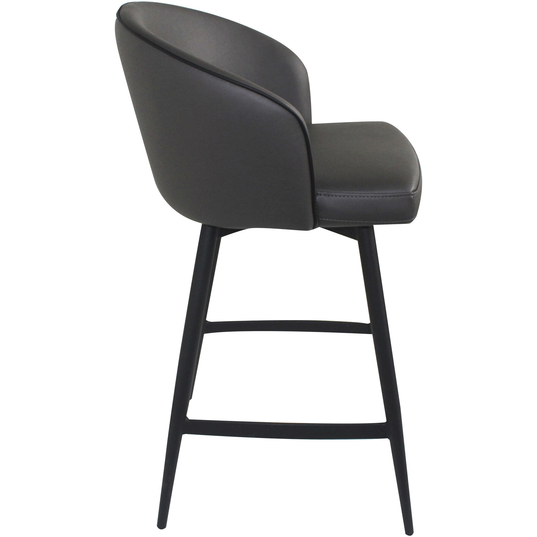 Webber 37 inch Grey Swivel Counter Stool