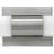 Portia LED 19 inch Brushed Nickel Vanity Light Wall Light, Vertical