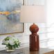 Marco 27 inch 150 watt Sienna Glaze and Antique Brass Table Lamp Portable Light
