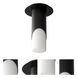 Ellipse LED 6 inch Black Flush Mount Ceiling Light