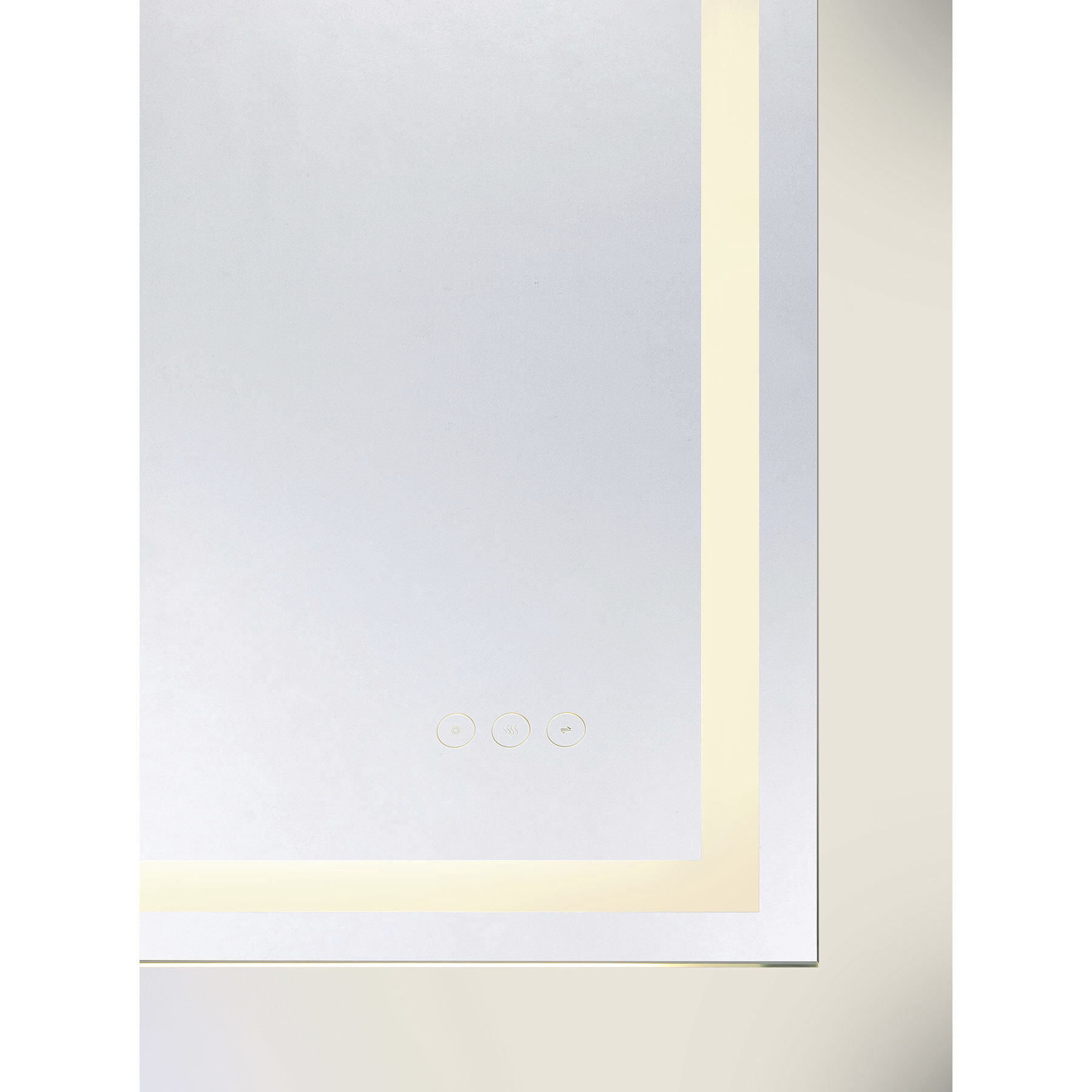 Beckett 32 X 24 inch Frost Mirror, Frontlit and Backlit