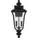 Farley 2 Light 20 inch Matte Black Outdoor Wall Lantern