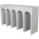 Bridge 59 X 14 inch White Wash Console