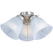 Basic-Max 3 Light Incandescent Satin Nickel Ceiling Fan Light Kit
