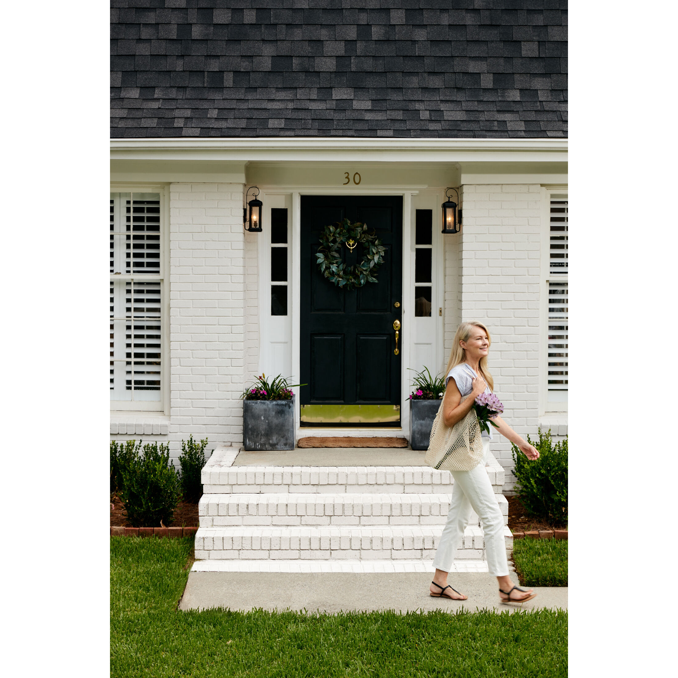 Trumbull 1 Light 15 inch Mystic Black Outdoor Wall