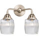 Nouveau 2 Colton LED 14 inch Brushed Satin Nickel Bath Vanity Light Wall Light