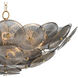 Holly 9 Light 31.25 inch Smoke Chandelier Ceiling Light