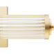 Holly Grove 2 Light 18 inch Alturas Gold Vanity Light Wall Light, Small
