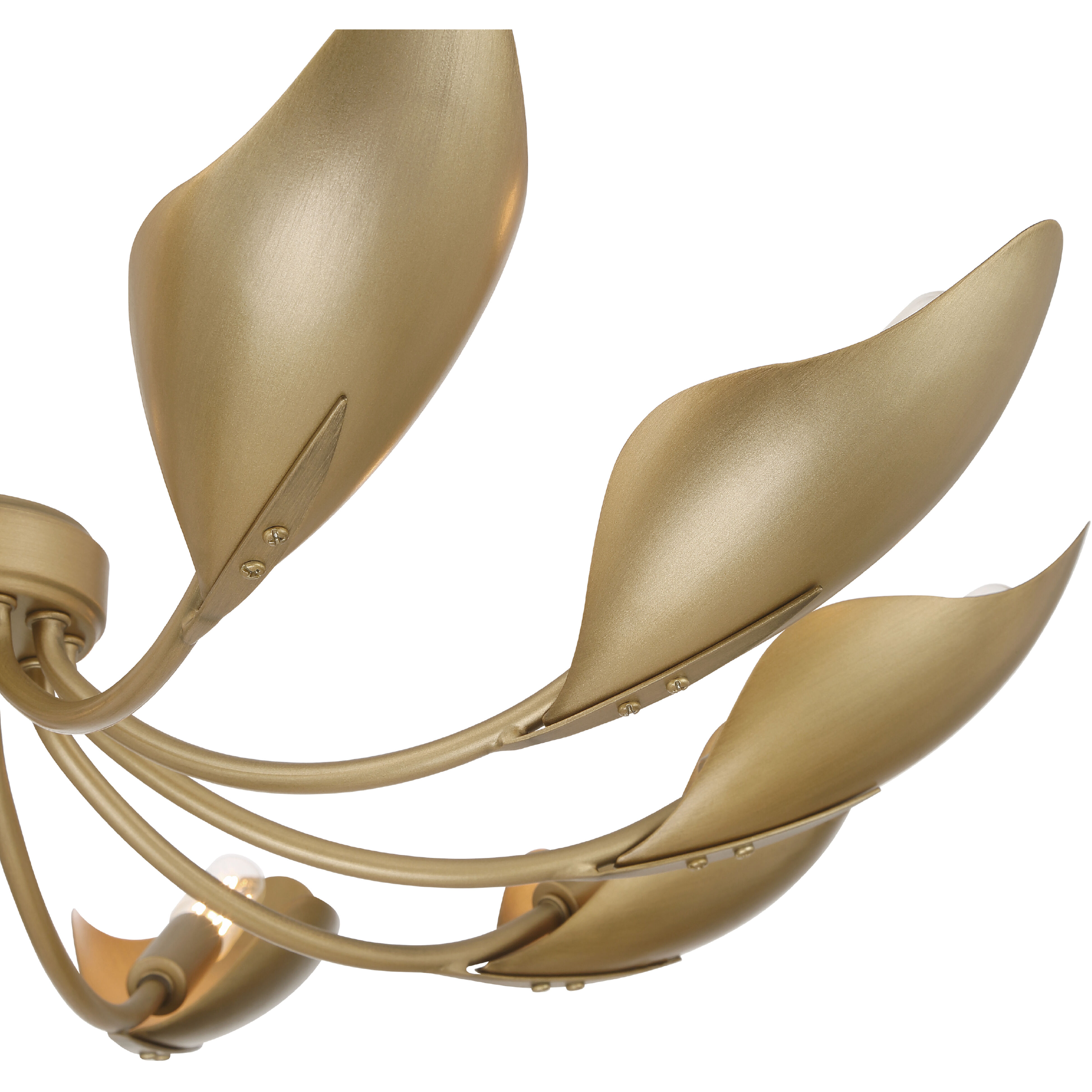 Juneway 10 Light 28 inch Luxe Gold Chandelier Ceiling Light, Medium