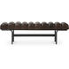 Harrison QN Dark Brown Living Room Bench