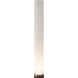 Tambo 60 inch 10.00 watt Walnut and Weathered Brass Floor Lamp Portable Light