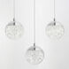 Orb II LED 11.5 inch Polished Chrome Multi-Light Pendant Ceiling Light
