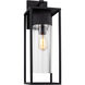 Vado 1 Light 23 inch Black Outdoor Wall Lantern