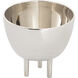 Kiser 6 X 6 inch Bowl in Polished Nickel