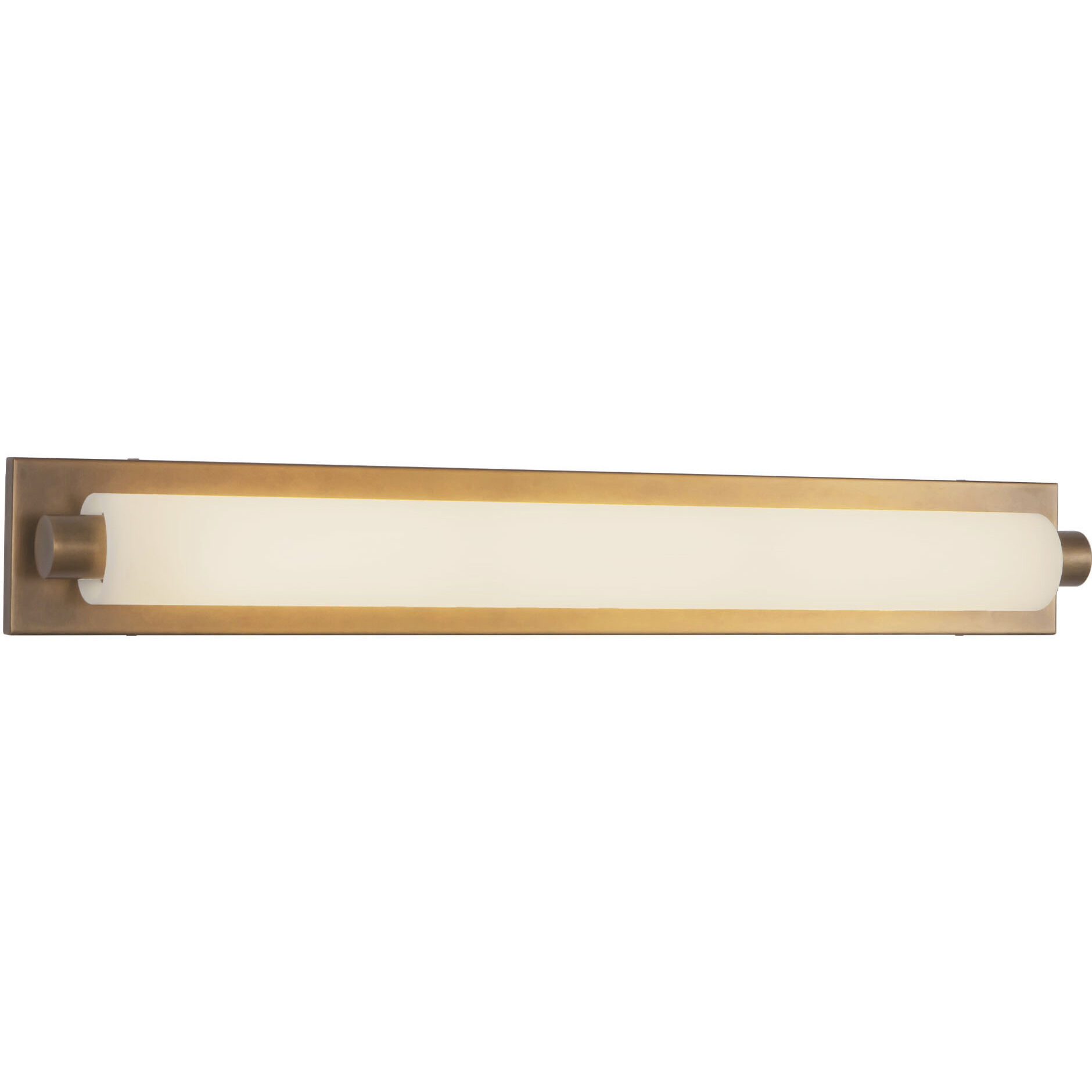Charleston 31 inch Vintage Brass Bath Vanity Light Wall Light