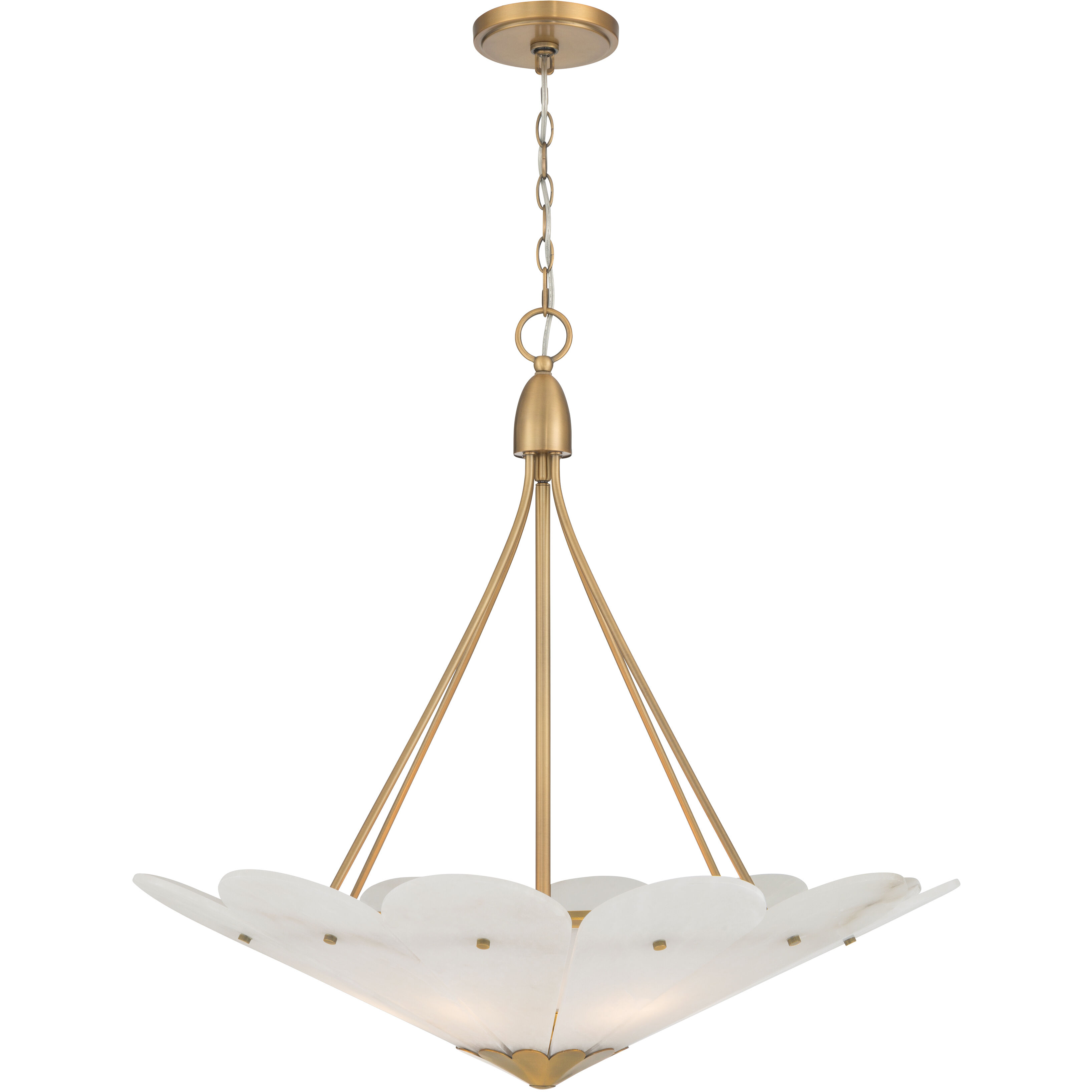Althira 6 Light 32.75 inch Legacy Brass Pendant Ceiling Light