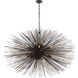 Kelly Wearstler Strada 20 Light 50 inch Aged Iron Oval Chandelier Ceiling Light, Large