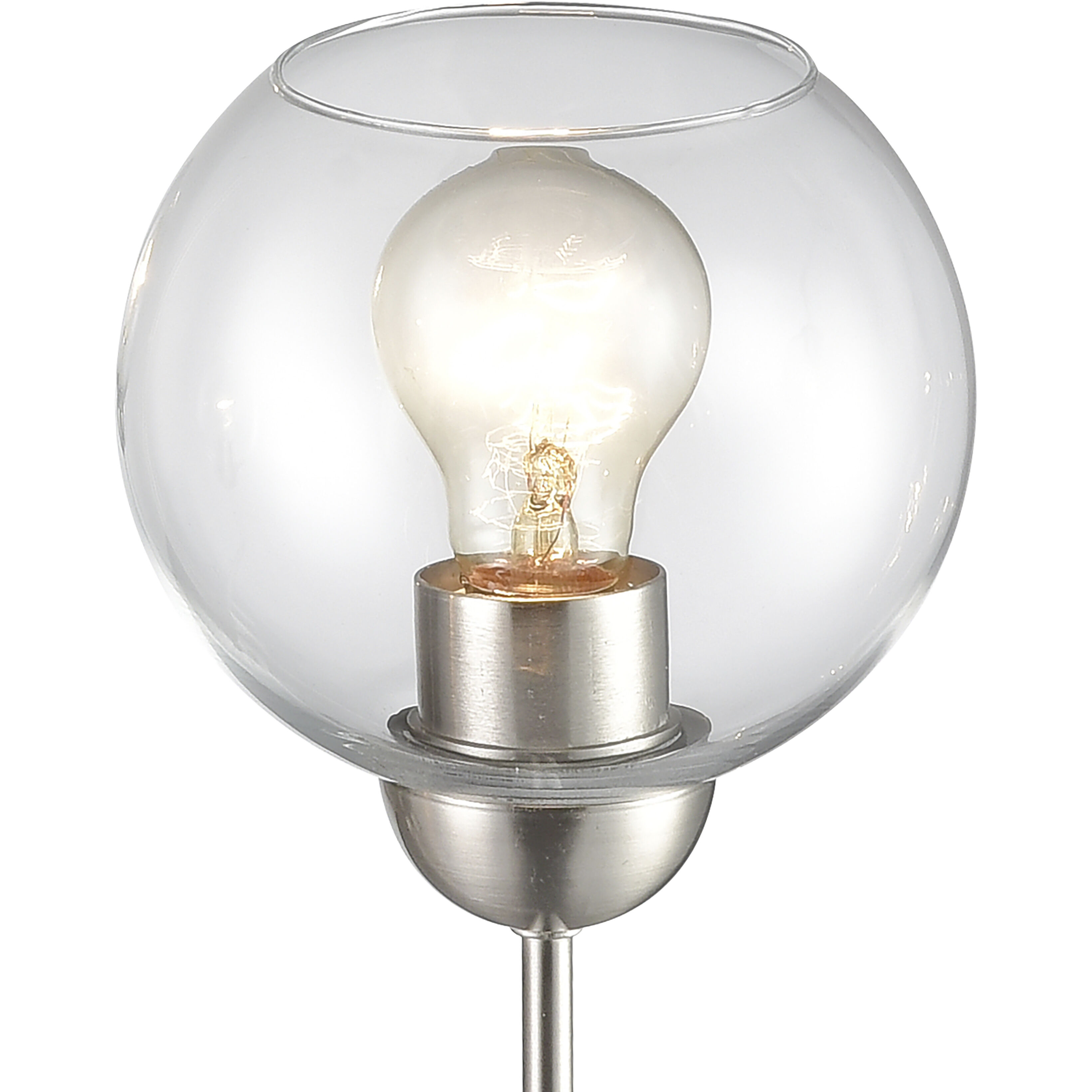 Astoria 3 Light 23 inch Brushed Nickel Chandelier Ceiling Light