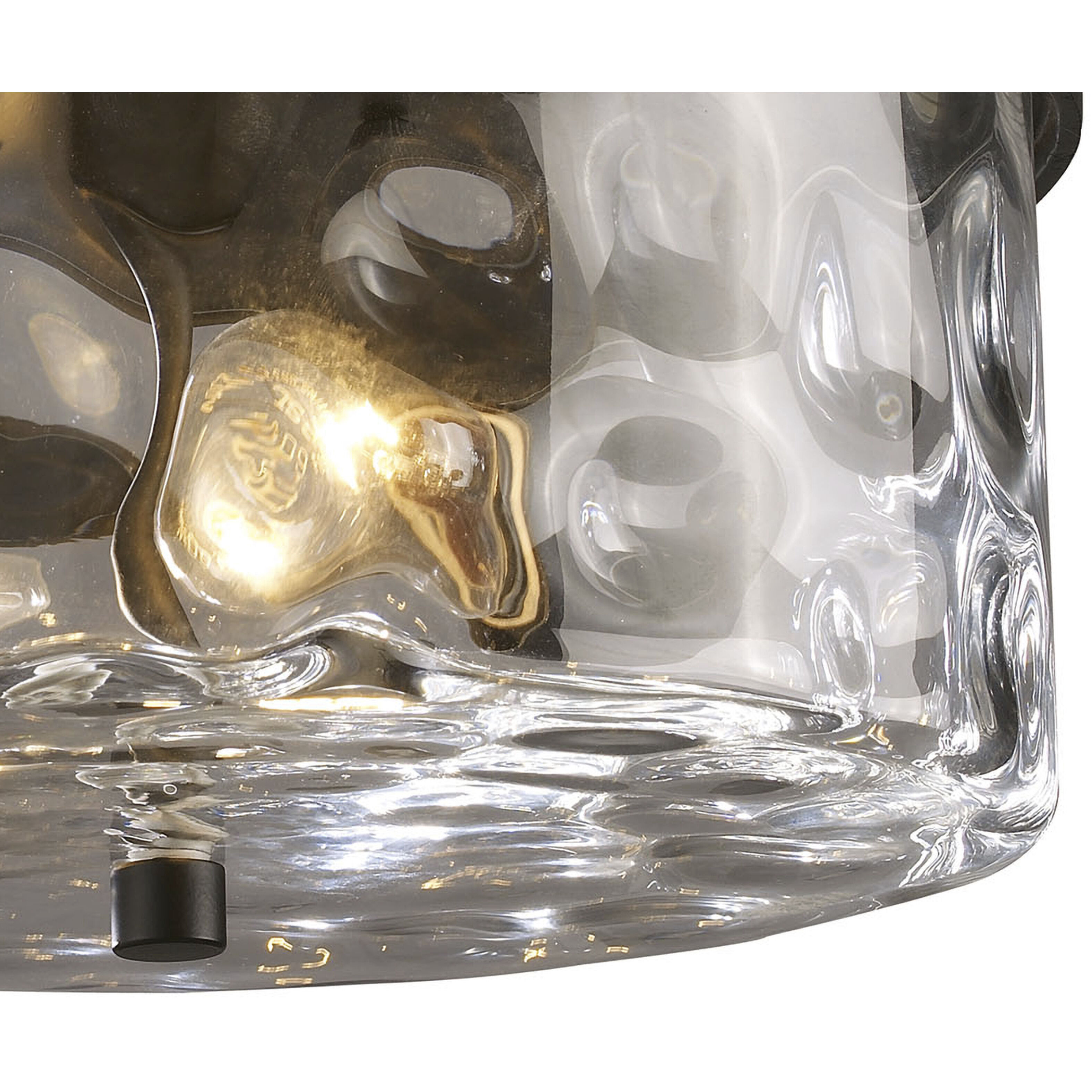 Grand Aisle 2 Light 11 inch Hazelnut Bronze Outdoor Flush Mount