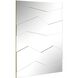 Fracture 48 X 36 inch Warm Gold Mirror