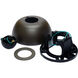 Accessory Matte Greige Fan Sloped Ceiling Kit