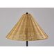 Rayne 27 inch 40 watt Brown Marble and Black Table Lamp Portable Light