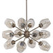 Chet 12 Light 33 inch Warm Antique Brass Chandelier Ceiling Light