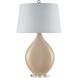 Opal 31.75 inch 150 watt Amber and Cream and Clear Table Lamp Portable Light