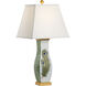 Chelsea House 33 inch 100.00 watt Hand Painted/Gold Leaf Table Lamp Portable Light