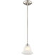 Essex 1 Light 6 inch Brushed Nickel Mini Pendant Ceiling Light