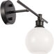 Collier 1 Light 14.7 inch Black Wall sconce Wall Light, Right