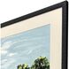 Verdant View Green and Blue and Brown Framed Art