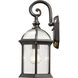 Annex 1 Light 15.75 inch Rust Outdoor Wall Light