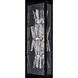 Glacier Esterno 31.5 inch Matte Black Outdoor Wall Sconce