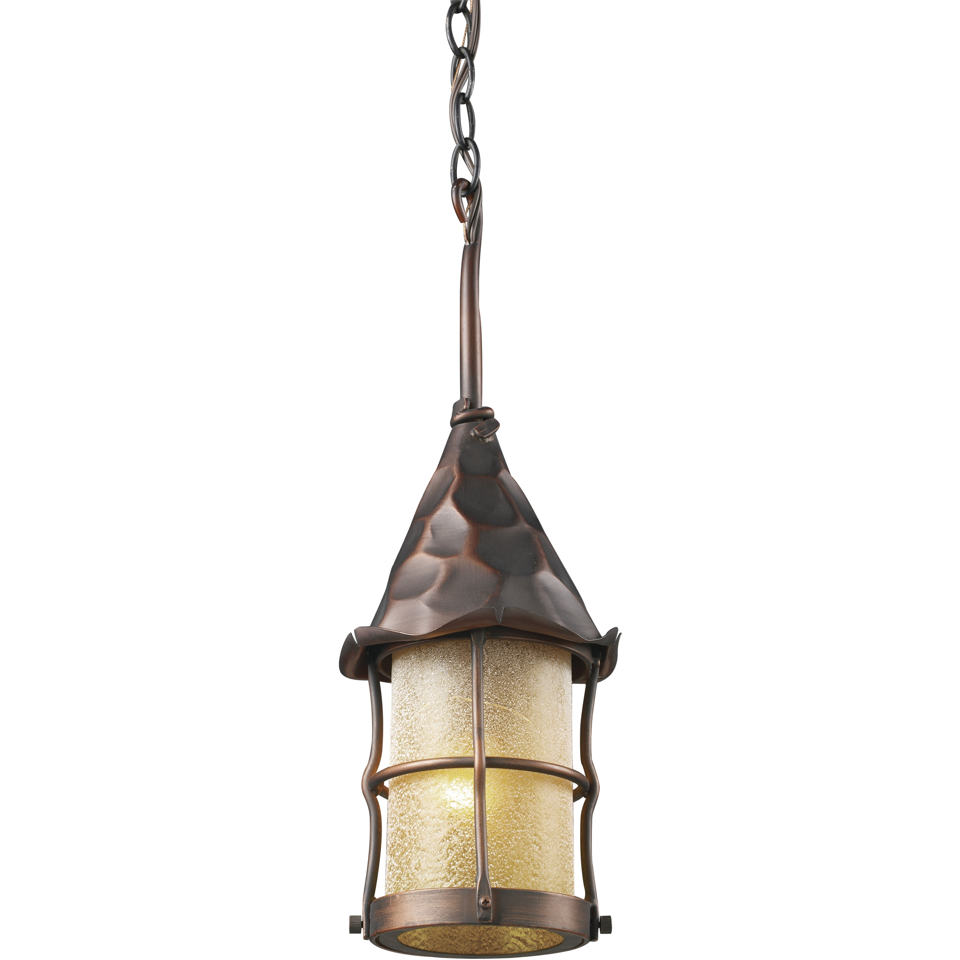 Rustica 1 Light 6.5 inch Antique Copper Outdoor Pendant