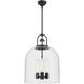 Alora Mood Lancaster Pendant Ceiling Light in Matte Black