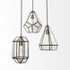 Prima 9.5 inch Gold Pendant Light Ceiling Light