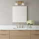 Drew & Jonathan Toffino 2 Light 16 inch Satin Brass Vanity Light Wall Light in Clear Crackle Glass