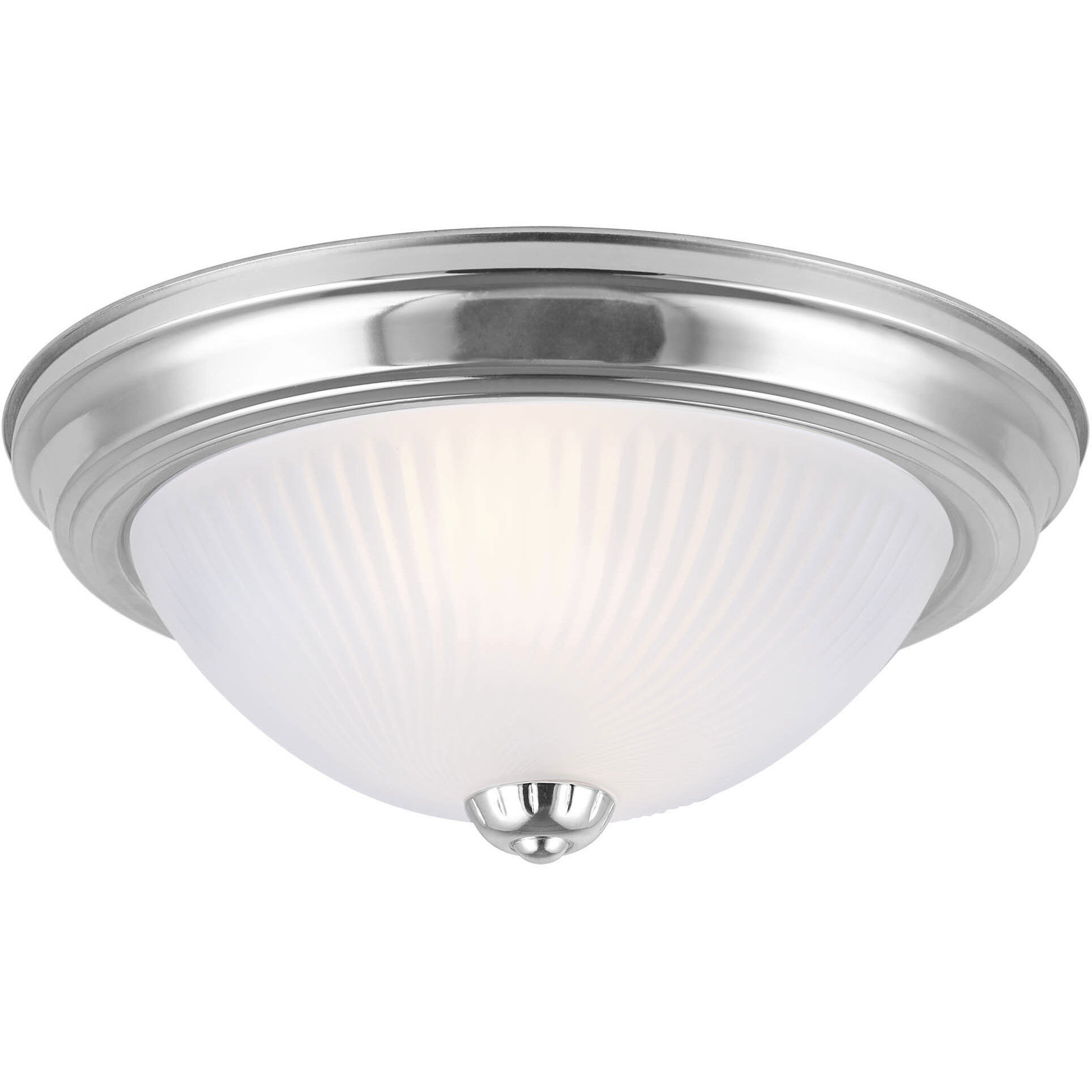 Madison 2 Light 13 inch Brushed Pewter Flush Mount Ceiling Light