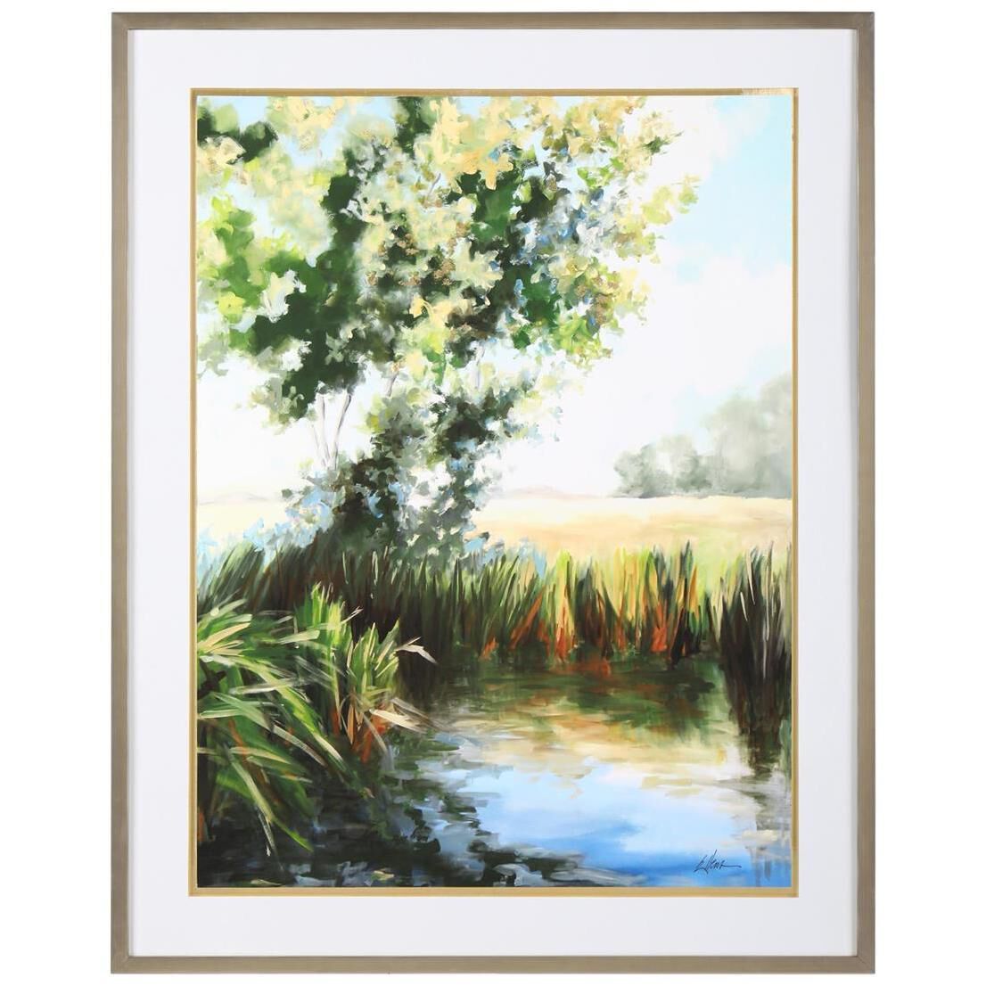 Jackie Ellens It's Between the Leaves 47 X 37 inch Giclee