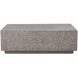Hesston 48 X 15 inch Concrete Outdoor Coffee Table