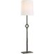 Puncture 36.25 inch 7 watt Rustic Bronze Cordless Buffet Lamp Portable Light