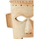 Etu 19 X 13 inch Mask Sculptures, Set of 2