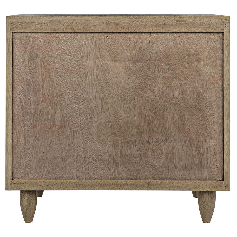 Diamond Washed Walnut Chest