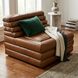 Bandera Roche Tan Modular Sofa, Center