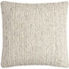 Derby 22 X 22 inch Cream Accent Pillow