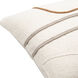 Philip 20 inch Cream Pillow Kit, Square