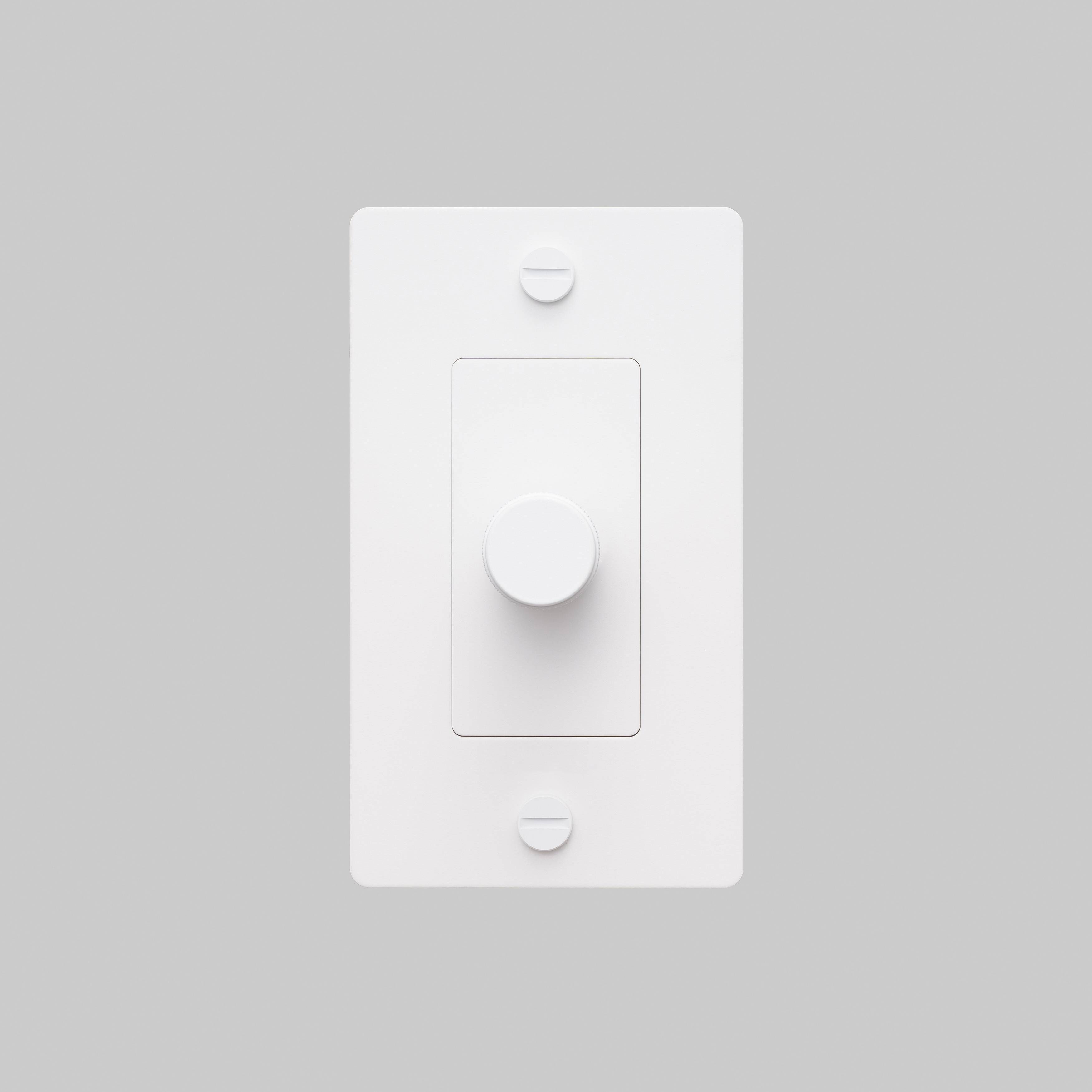 1G 110-120 White Dimmer Switch, Incandescent